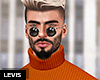 ♛ Orange Turtle Neck