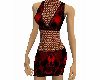 !MBH! Mesh Dress Red