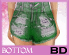 BD Loveable Shorts Green