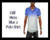 GBF~Mens Polo Shirt Blue