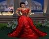 Krystal Evening Gown Red