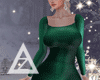 Z | Satin Emerald Dress