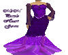MzM Purple Heart Gown