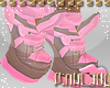 <P>Pink Sneaker Heels
