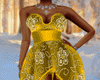 FG~ Gold Gala Dress