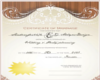 wedding certificate too