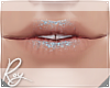 Blue Lip Glitter