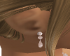 AC*Cream Pearl Earrings