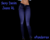 Sexy Denim Blue Jeans RL