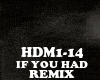 REMIX - IF YOU HAD