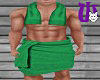 Body Towel M green