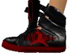 ! JORDANS RED AND BLACK