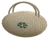 Jackie Beige Beach Bag