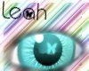 Leah. Neon Blue Eyes