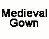 Medieval Gown-Black