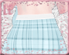 |H| School Skirt Blue