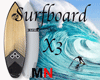 Surfboard X3 wave sound