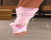 queen socks pink