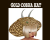 GOLD COBRA HAT