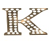 Illuminated Letter K