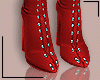 RED HIGH BOOTS