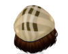 Brown Hair + Barrett Hat