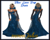 Blue Lace Bow Dress