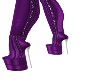 Purple Attila Heels