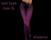 Dark Purple Jeans RL