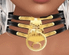 sw black-gold necklace