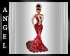 A~Red Sequin Gown