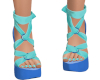 Teal/Blue Mom Shoes