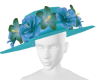 Aqua Summer Hat