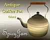 Antique Steel Coffee Pot