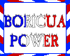 *L*BORICUA POWER STICKER