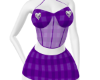 PURPLE CHECKER SET