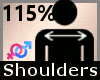 Shoulder Scale 115% F A