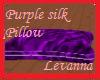 )L( Purple Tower Pillow