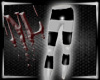 :NL:Bone/Black PVC Pants