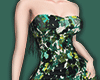Dress Abstrak Green