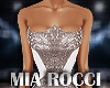 Lucia Silver Gown