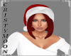 *CM*SANTA HAT-F-RED