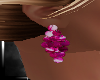 LTR Pink Dangle Earrings