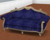 Blue Floral Classic Sofa