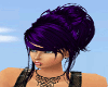 ! Hair Dark Purple.