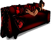 lovers black red sofa