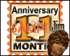 Anniversary- 11 Mo Stamp