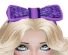 Child Easter Purple Bow