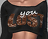 Crop Black Sweater Top