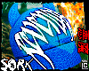 Beanie x Horns blue